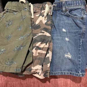 Toddler Boys Shorts Lot of 3 size 4T ~TCP EUC